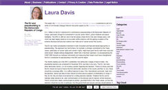 Desktop Screenshot of lauradavis.eu